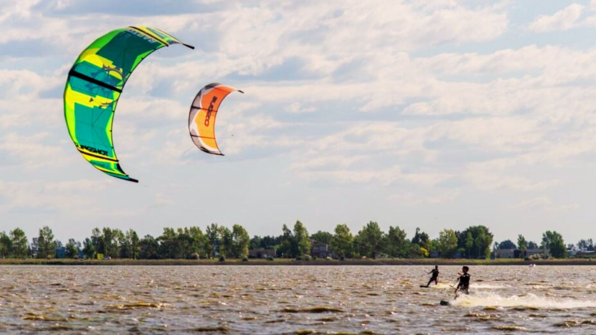 Kite Laguna Chascomús Argentina