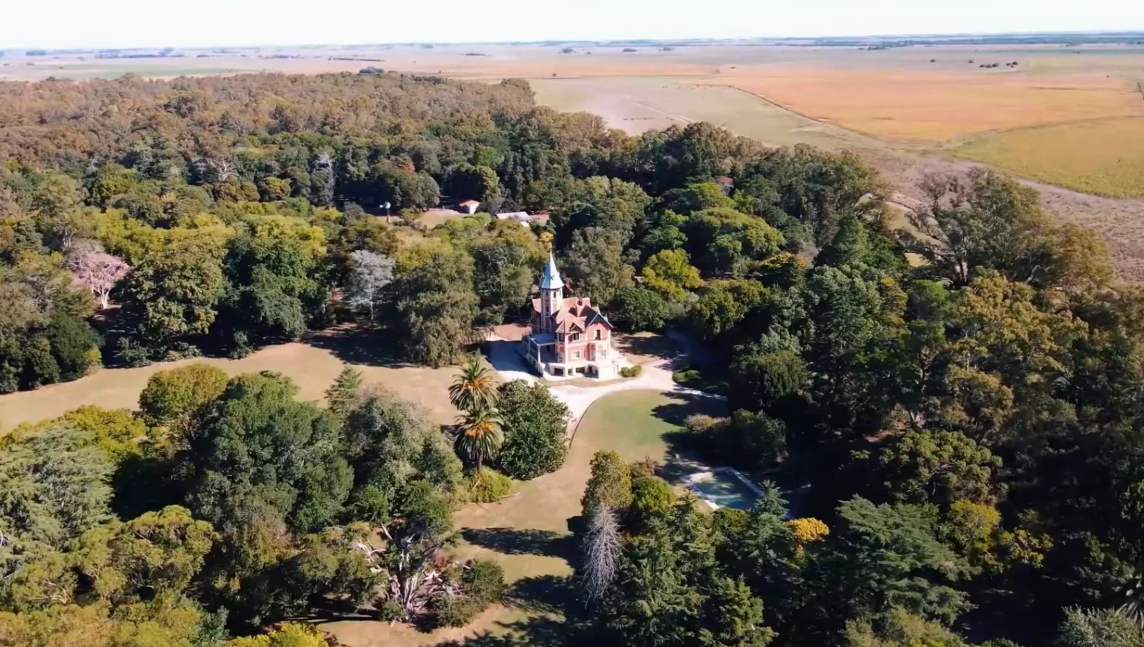 VIsta Aérea Estancia La Raquel Argentina