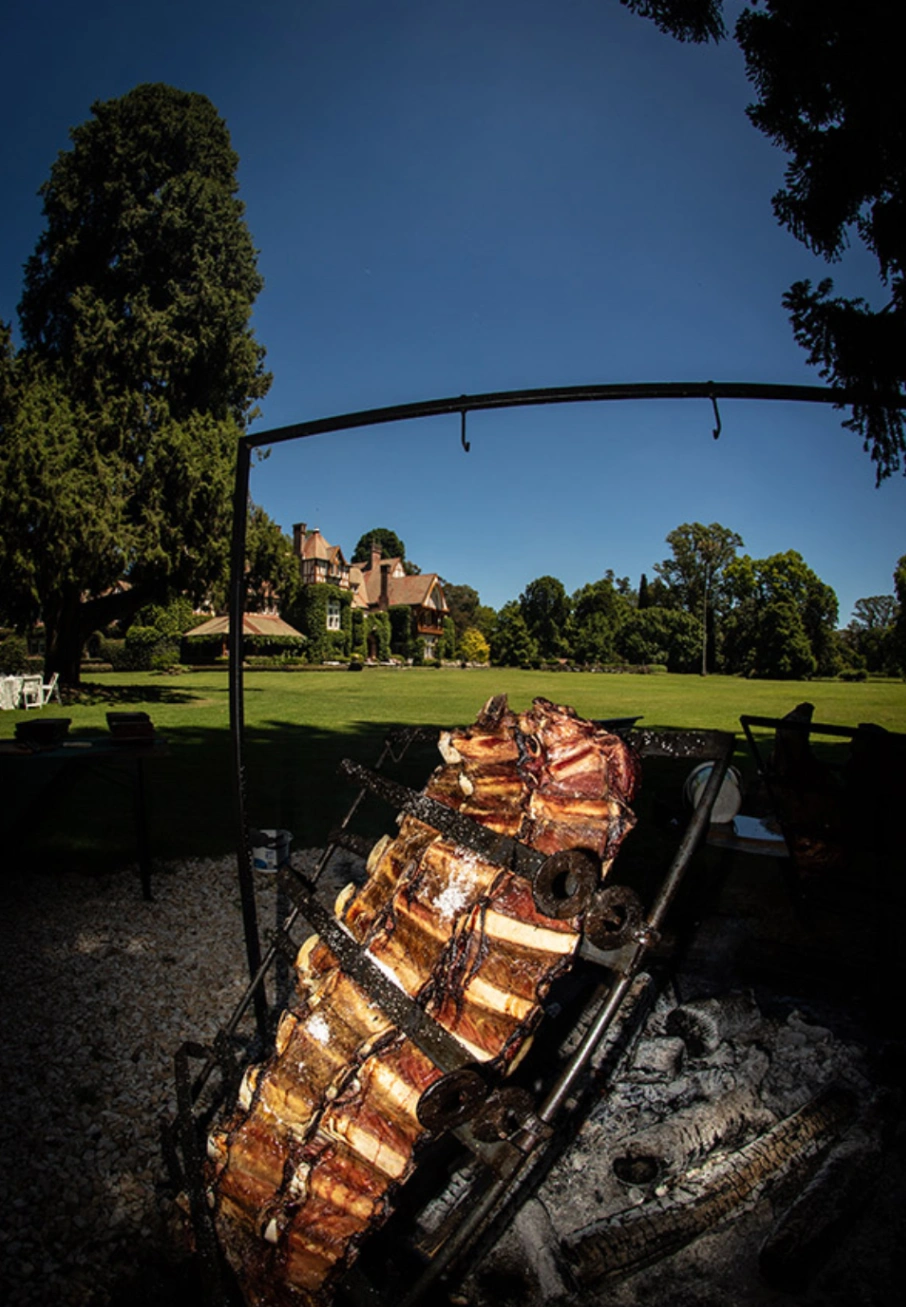 Asador Estancia Villa Maria Argentina